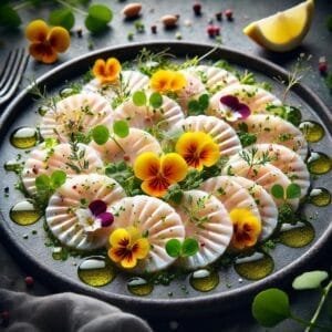 Carpaccio de St Jacques